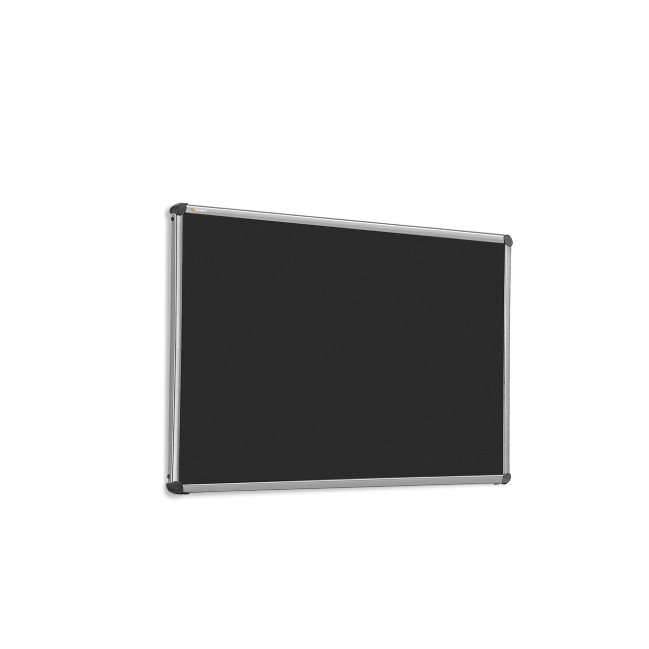 EuroPin® W Wall Pinboard - 03 black felt fabric 9315