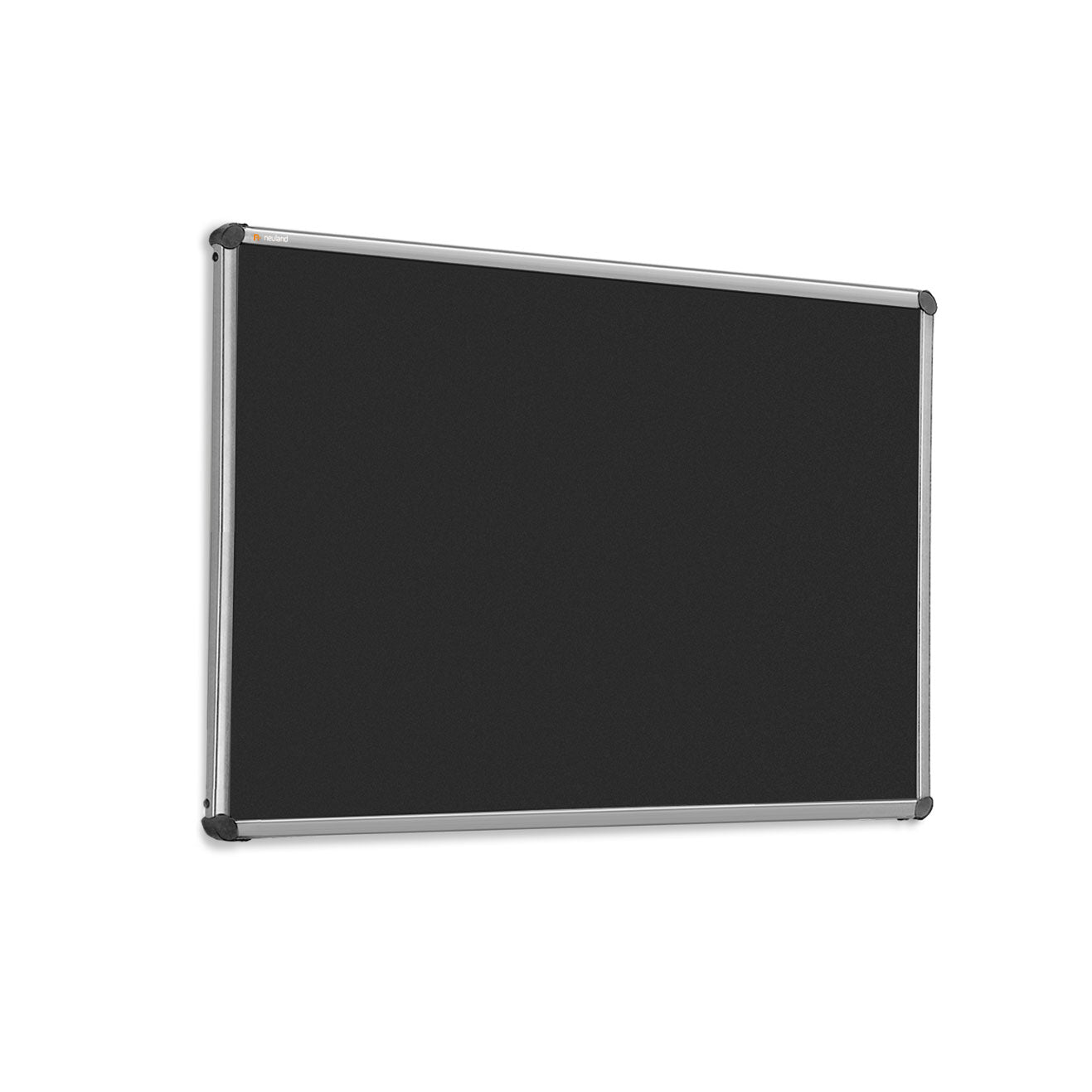EuroPin® W Wall Pinboard - 03 black felt fabric 9315