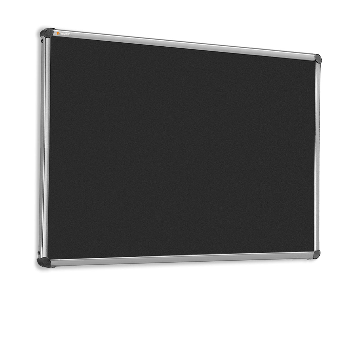 EuroPin® W Wall Pinboard - 03 black felt fabric 9315