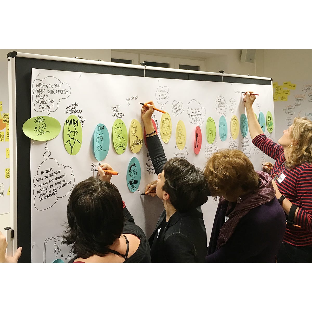 Bordsysteem GraphicWall V3 plus papier bundle
