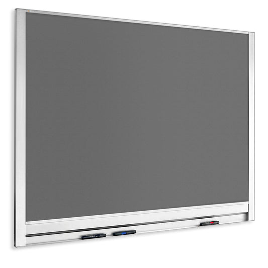 #größe_122,5 x 108 cm #tafel-ausführung wählen_01 filztuch anthrazit 9294 #Metallteile_S004 silber