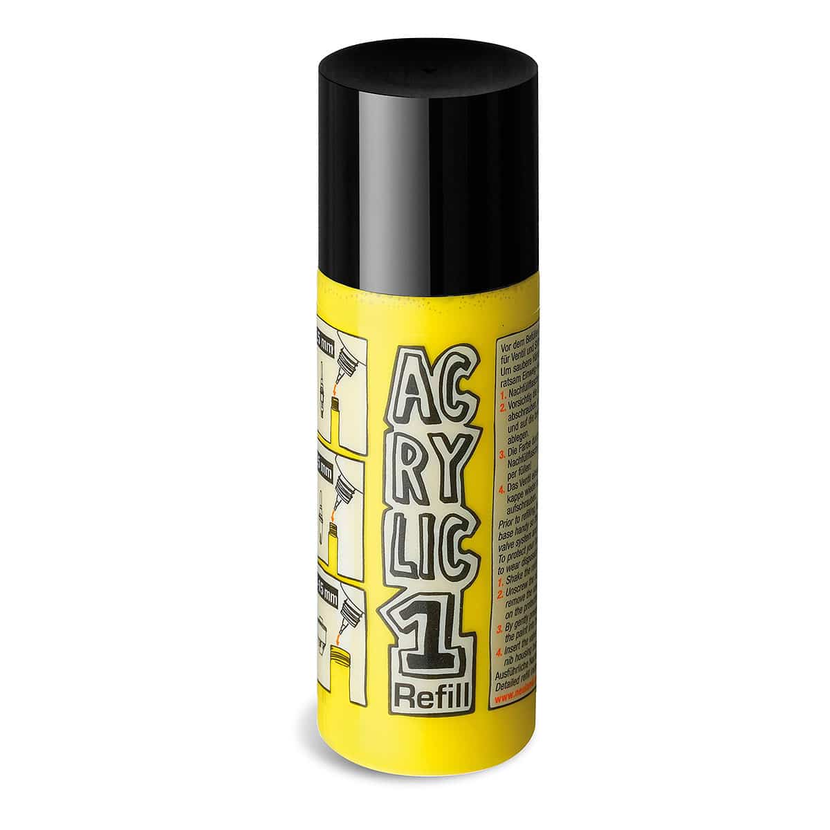 AcrylicOne Refill, Wasserbasis, Einzelfarben- ac506 gelb