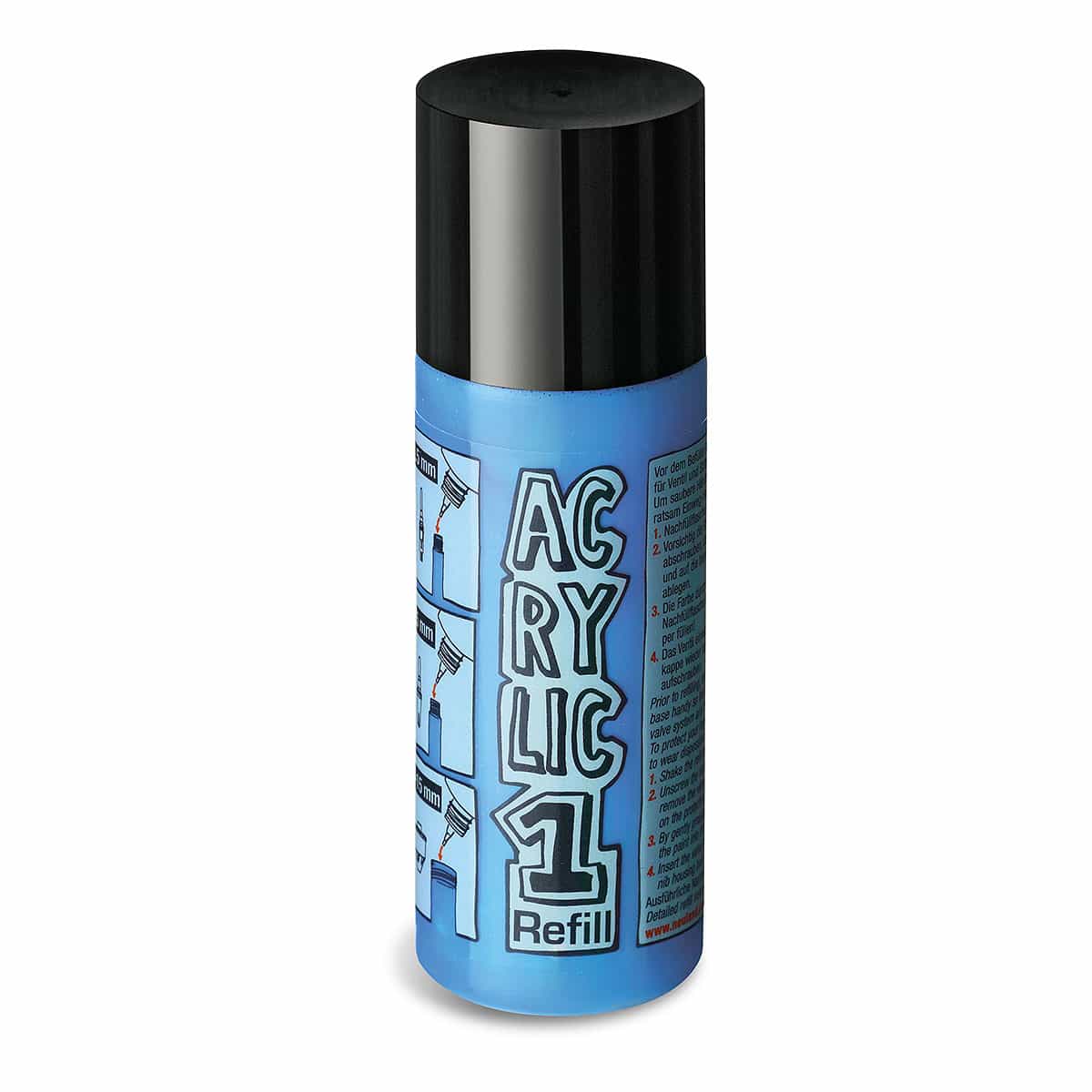 AcrylicOne Refill, Wasserbasis, Einzelfarben- ac524 dunkelblau