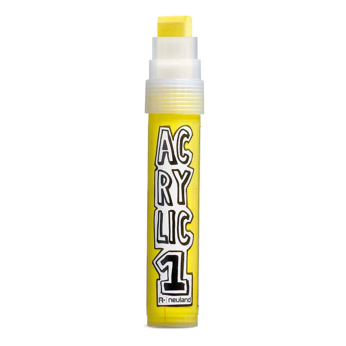 AcrylicOne BIG, Keilspitze 8-15 mm - Einzelfarben- ac506 gelb