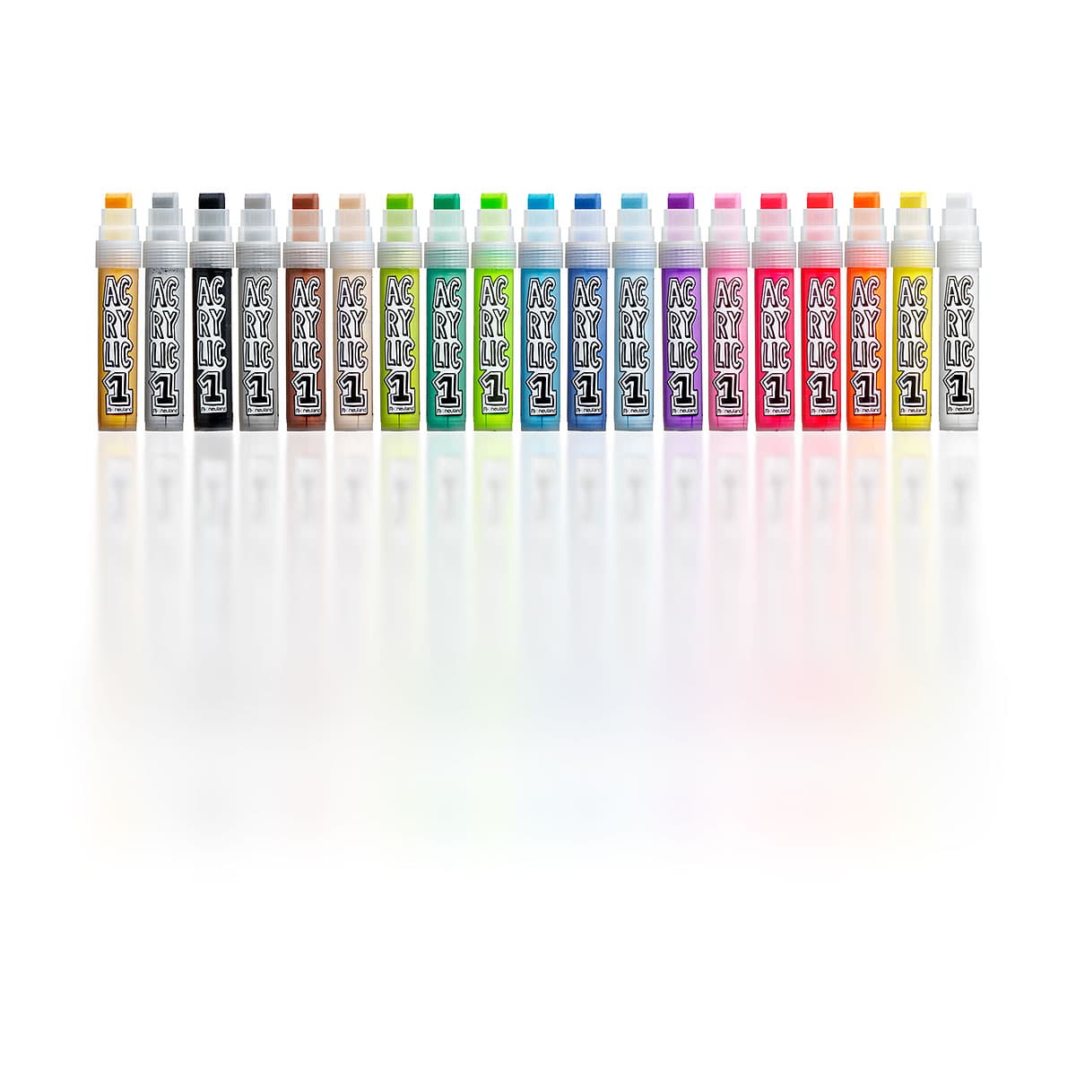AcrylicOne BIG, Keilspitze 8-15 mm - 19er Set