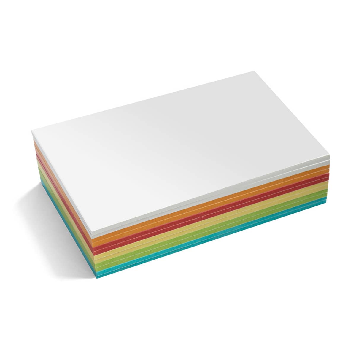 Maxi-Rechteck Karten, Stick-It, 300 Stück, farbig sortiert