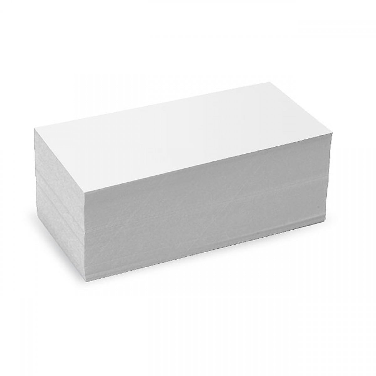 Pin-It Cards, rectangular, 500 sheets, single colors - 1 white