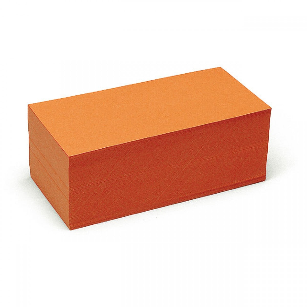 Rechteck-Karten, Pin-It, 500 Stück, uni- 6 orange