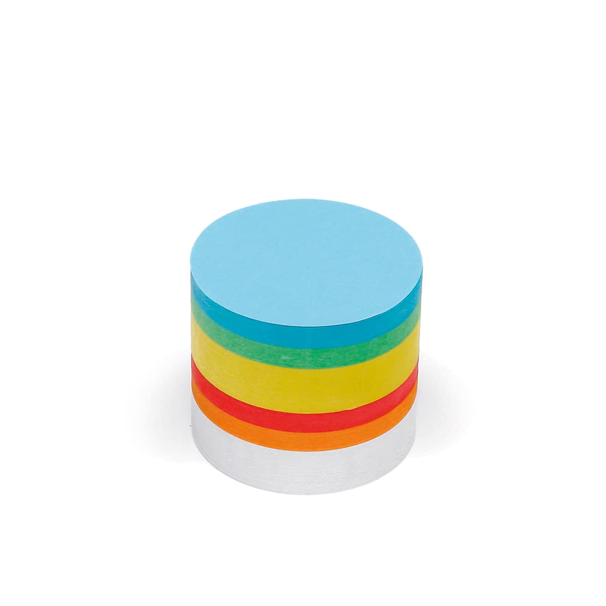 Kleine ronde schijven, Pin-It, 500 vel, 6 verschillende kleuren