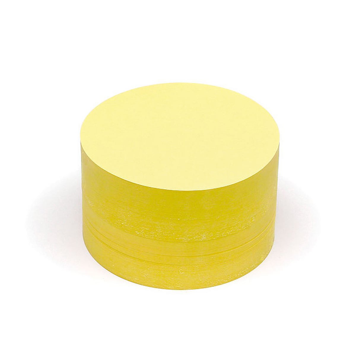 Mittlere runde Scheiben, Pin-It, 500 Stück, uni- 5 gelb