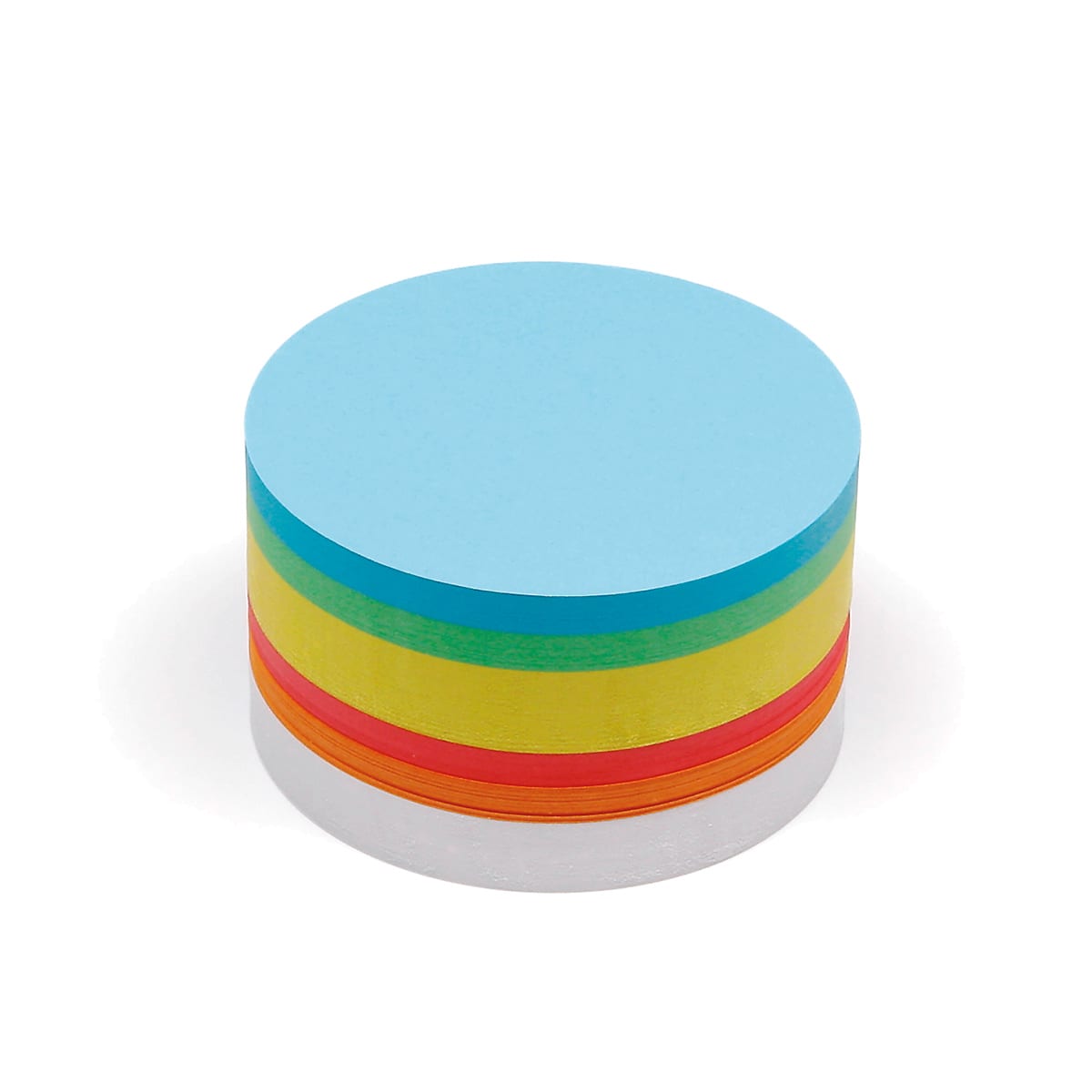 Mittlere runde Scheiben, Pin-It, 500 Stück, 6-farbig sortiert