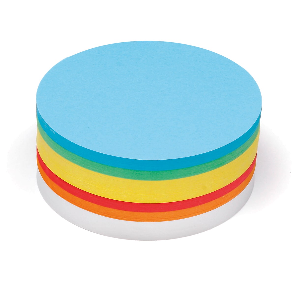 Pin-It Cards, large circular, 500 sheets, assorted