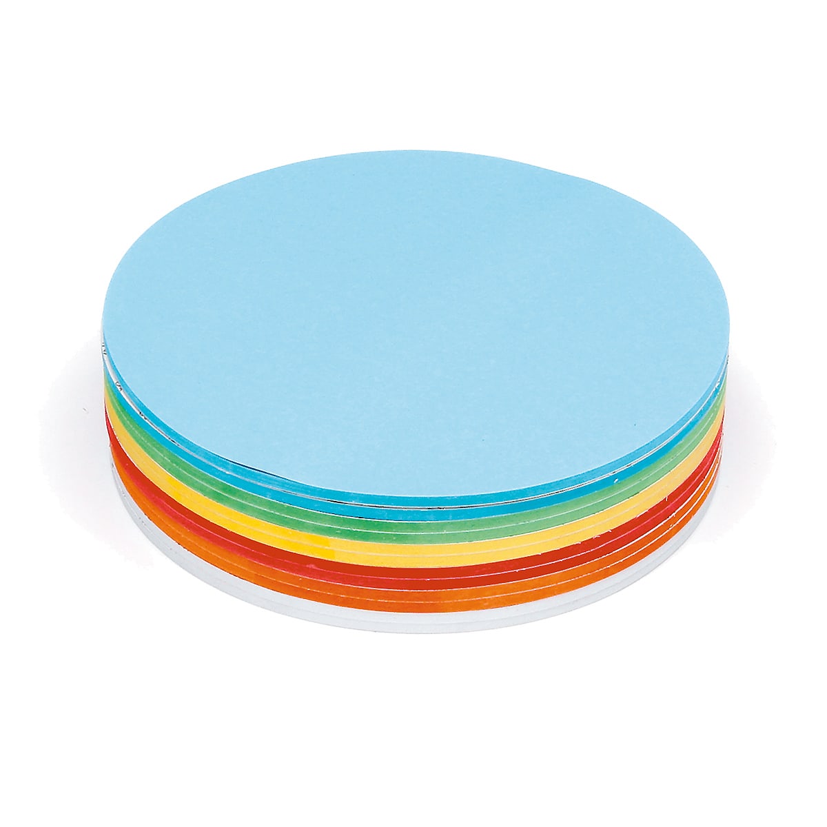 Stick-It Cards, large circular, 300 sheets, assorted