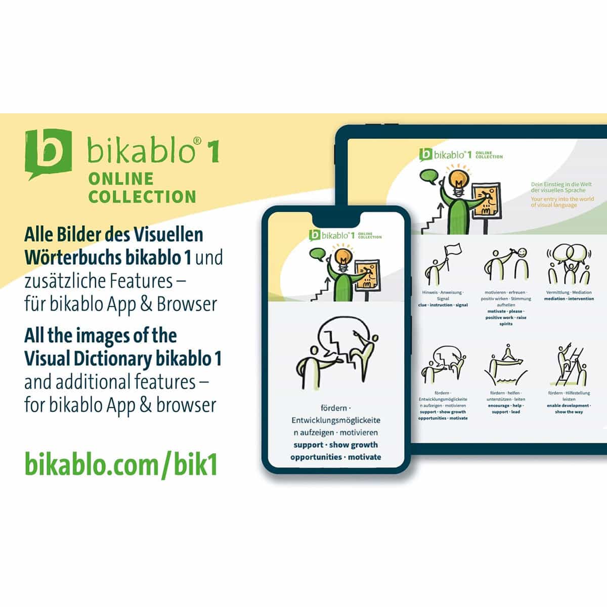 Visuelles Wörterbuch – bikablo® 1 Classic