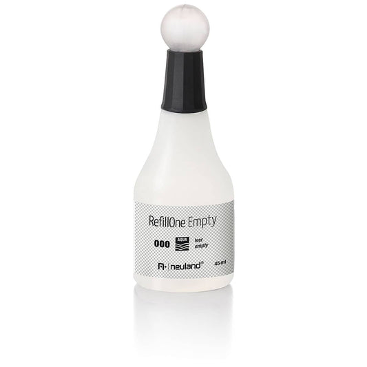 Nachfüllflasche ohne Tintenfüllung, transparent
