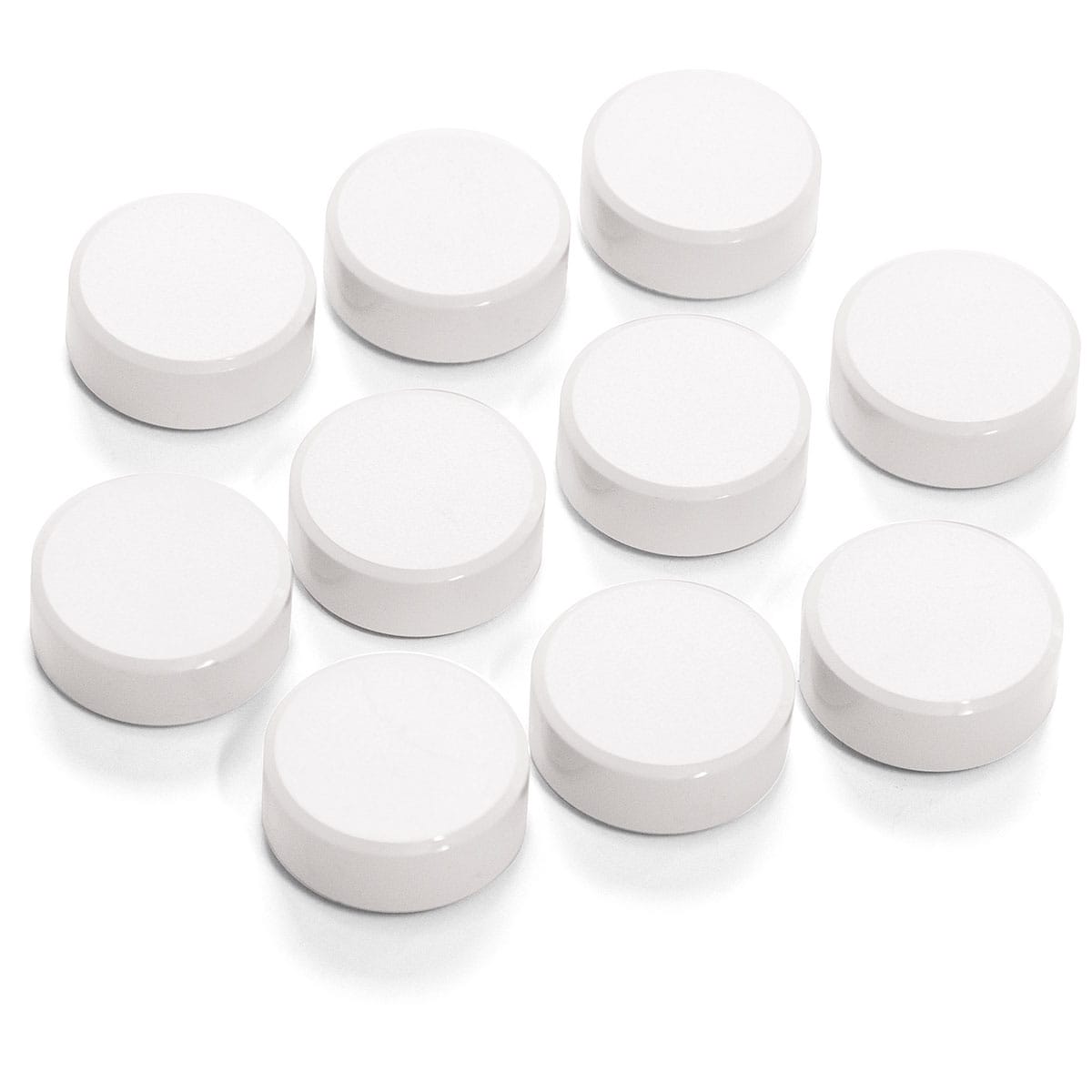 SuperMagnet Ø 34 mm, white, 10/set