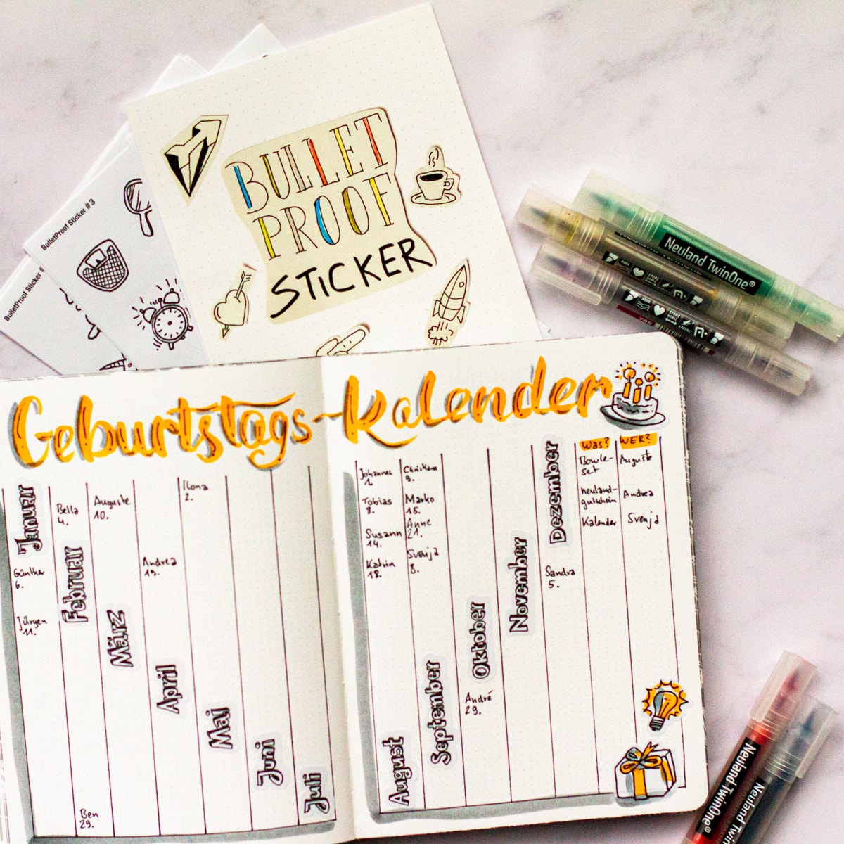 BulletJournal Kit