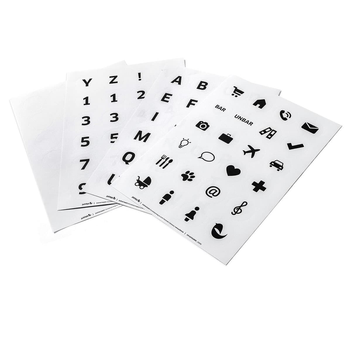 JuliFoli® Mono DIY-Aufkleber