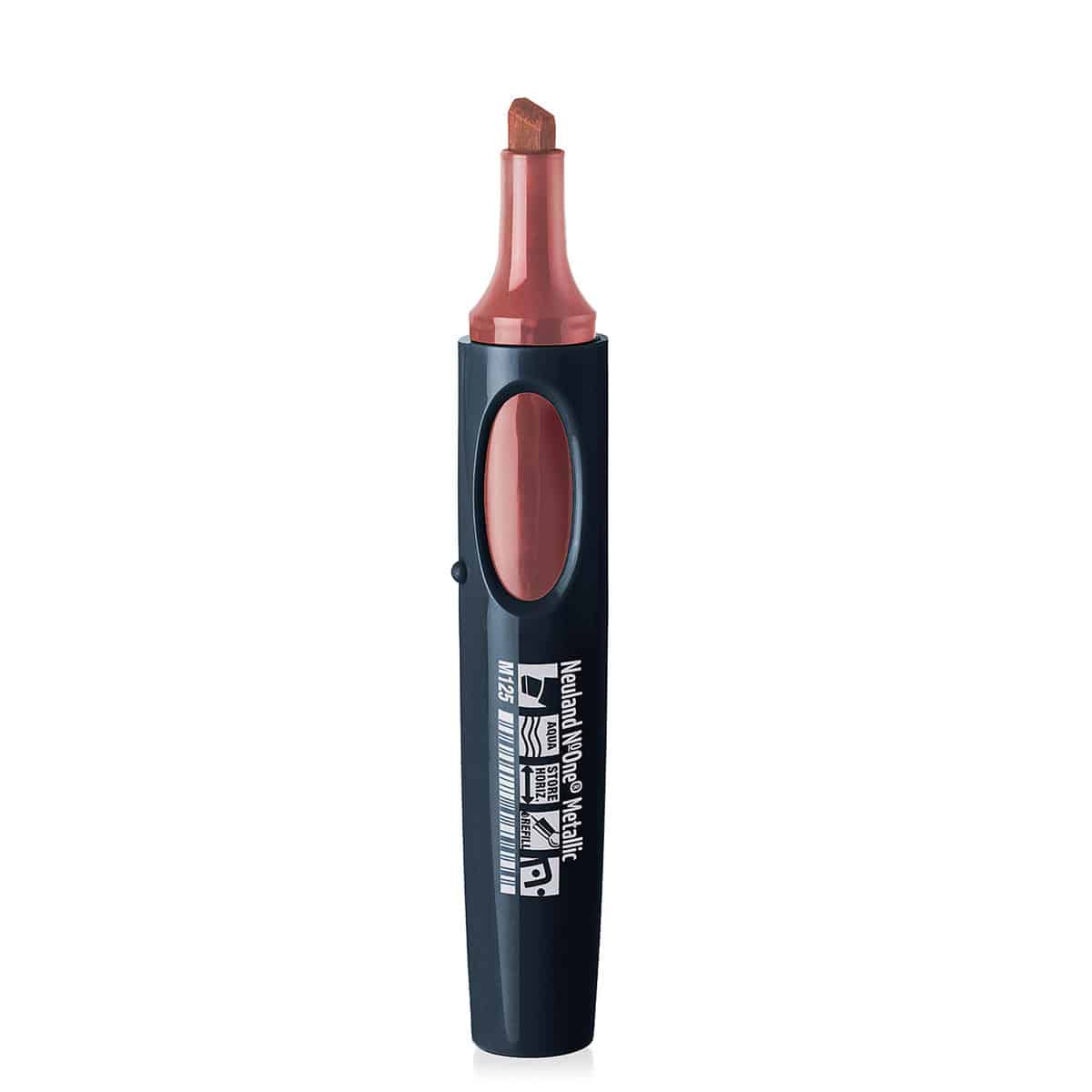 Neuland No.One® Metallic, wigpunt 2-6 mm, enkele kleuren - M125 red