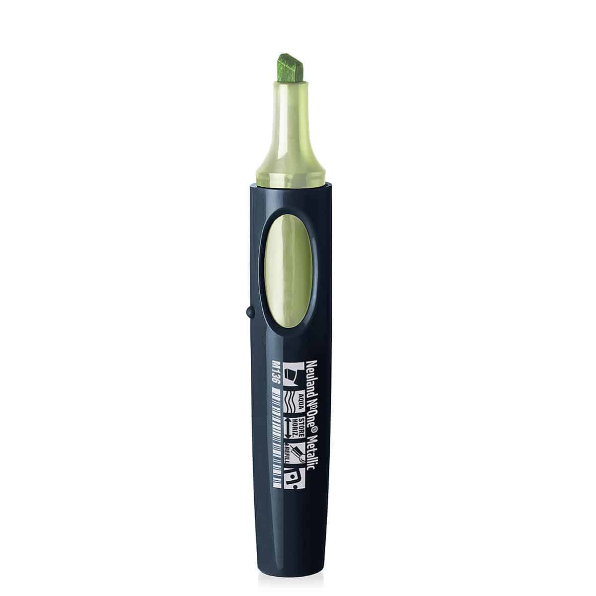 Neuland No.One® Metallic, wigpunt 2-6 mm, enkele kleuren - M136 green