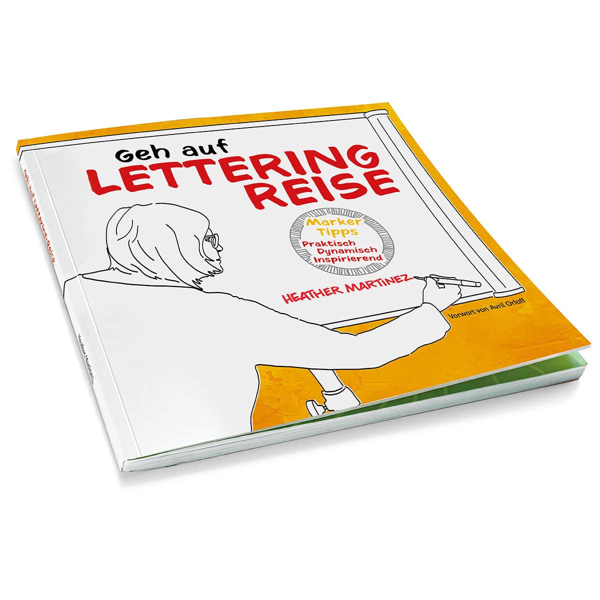 Geh auf Lettering Reise (German)
