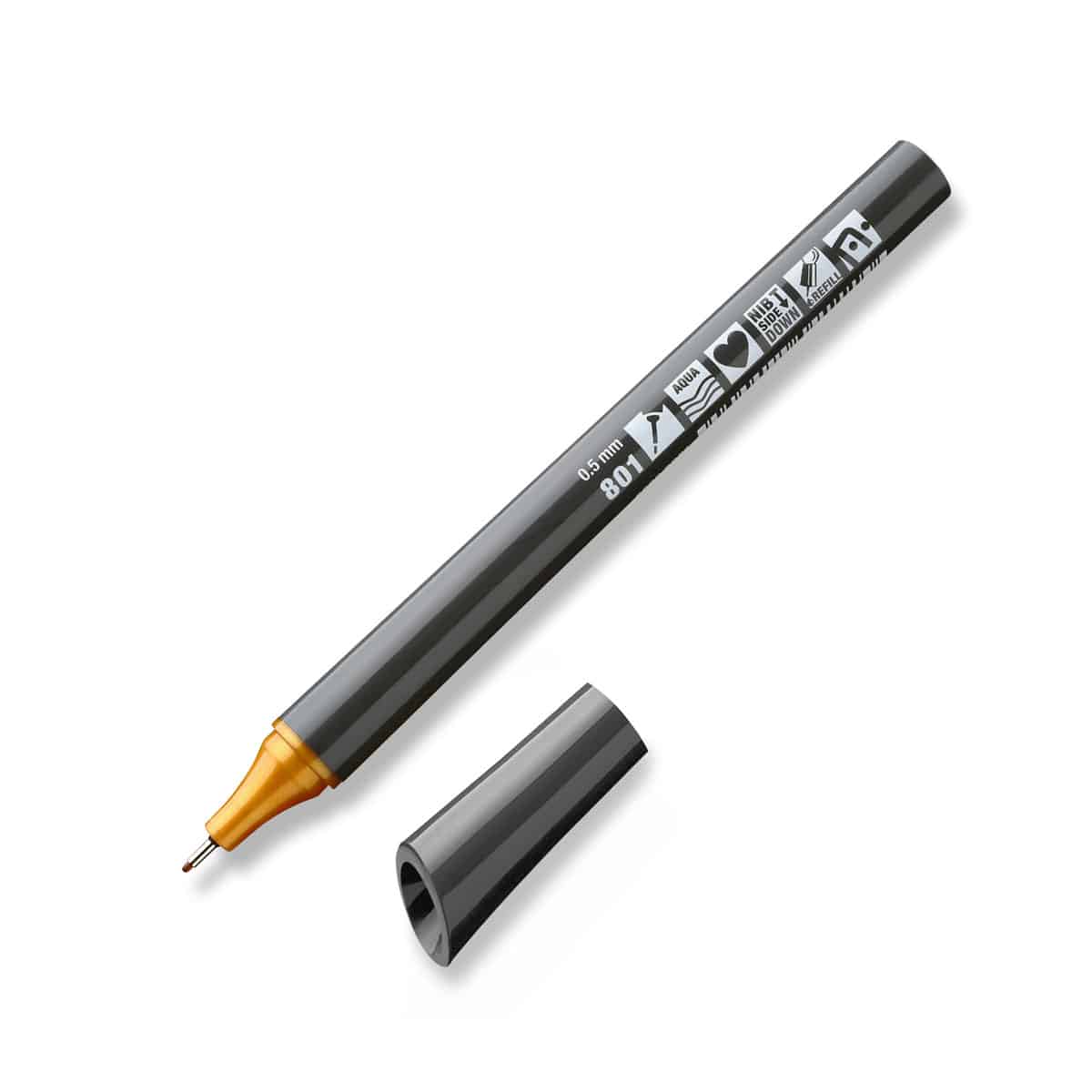 Neuland FineOne® Sketch, 0,5 mm – Einzelfarben- 801 goldocker