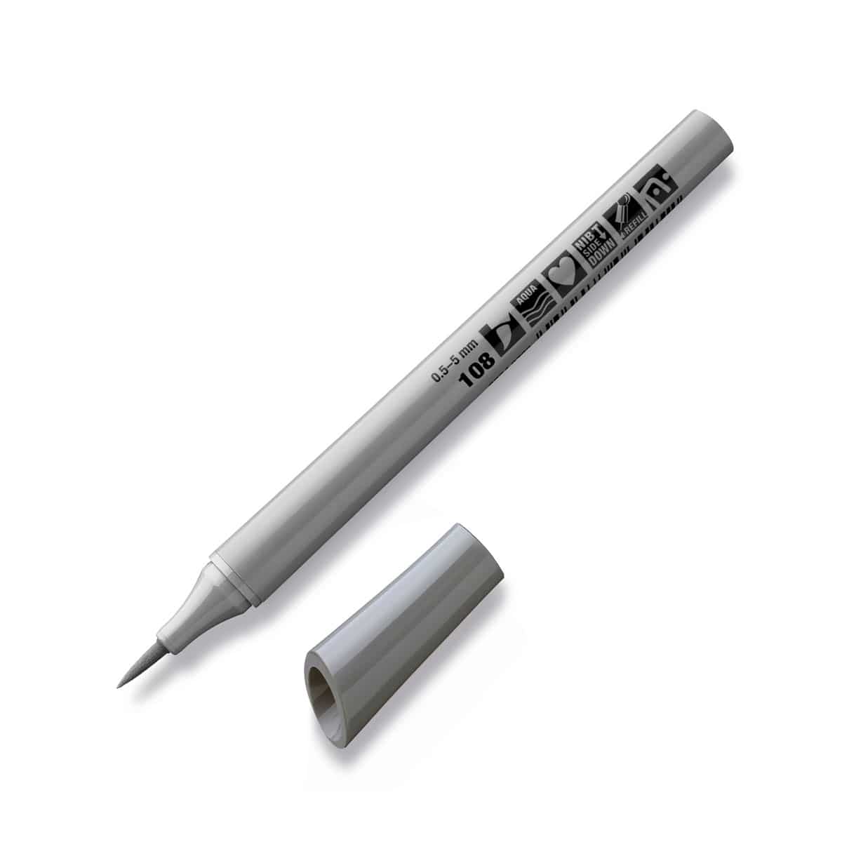 Neuland FineOne® Art, 0.5-5 mm – single colors- 108 grau 5