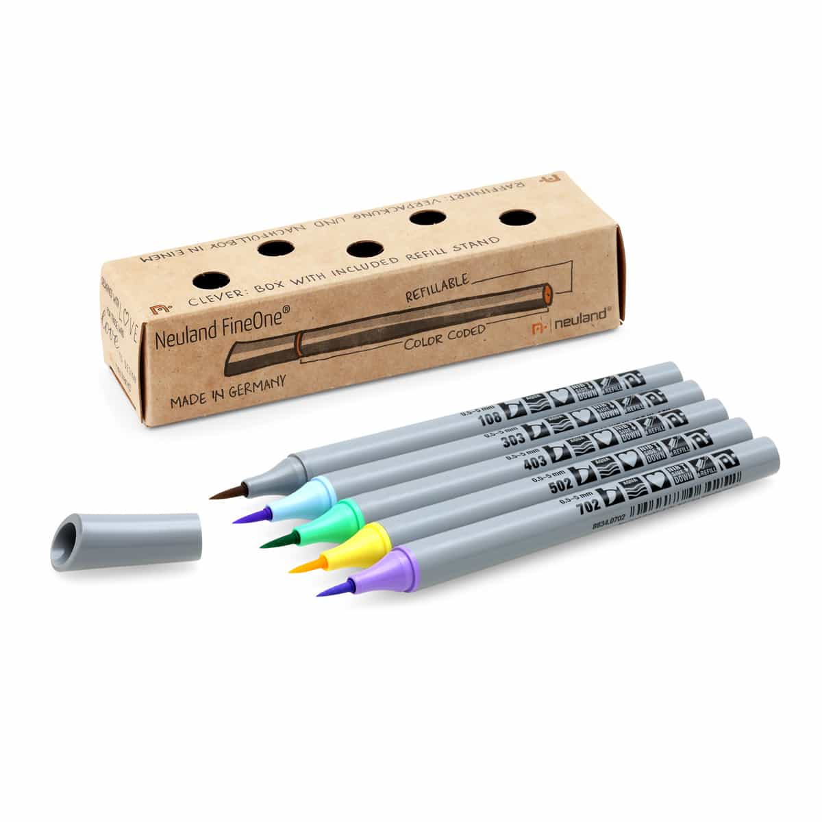 Neuland FineOne® Art 5er Farbsets- set no. 22 pastel