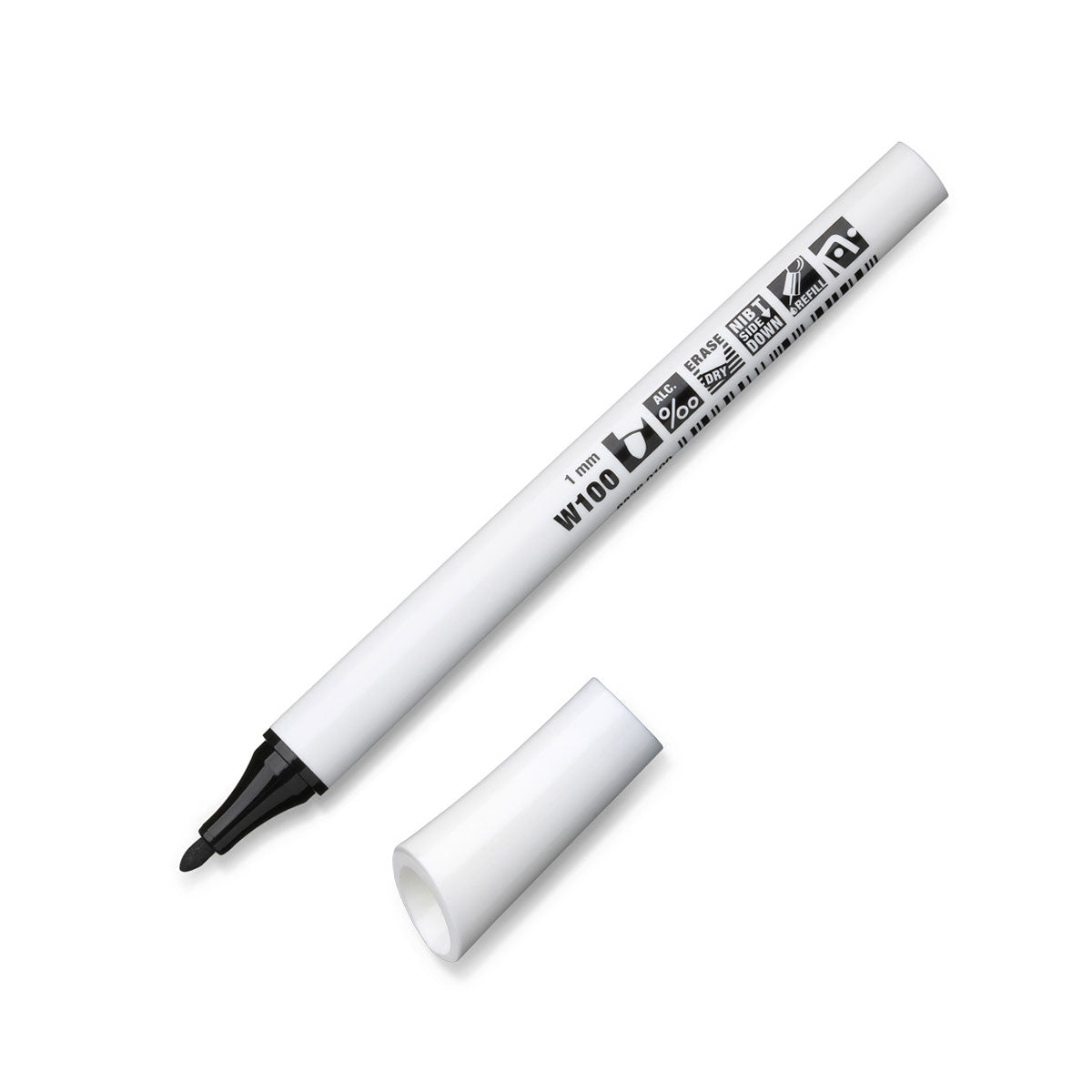 Neuland FineOne® Whiteboard, round nib, 1 mm – single colors