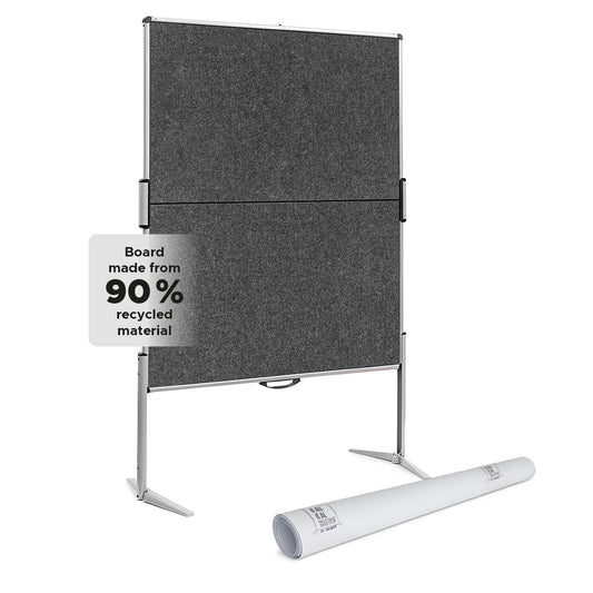 EuroPin MC R-ECO Pinboard plus Paper Bundle