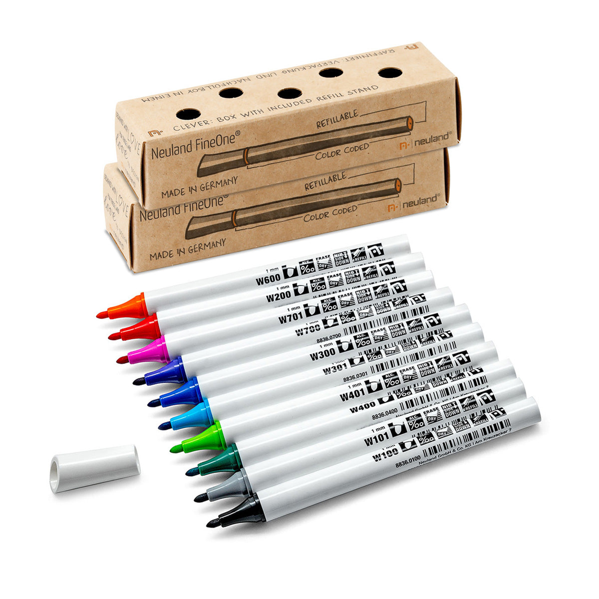 Neuland FineOne® Whiteboard – 10er Komplett-Bundle