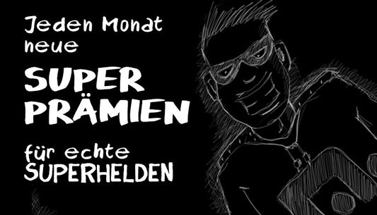 Monatlich neue Prämien bei superhero-tools.com