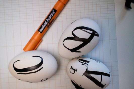 Last-Minute Ostereierdeko