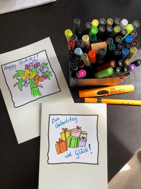 Geburtstagskarten selbst gestalten