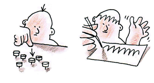 Handschrift am Ende? Oder am Anfang?