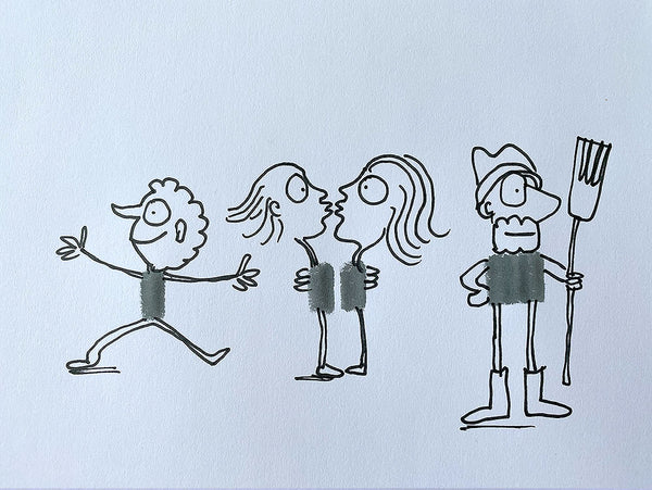 Alles beginnt mit ... einem Punkt.