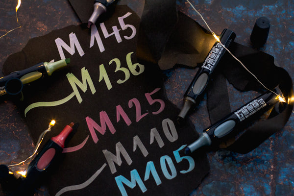 Kein Schütteln und kein Pumpen die neuen Metallic-Marker sind da