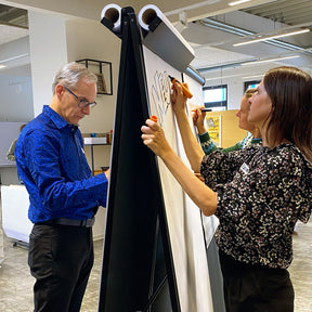 Movaris Paper Holder, matte black, incl. paper