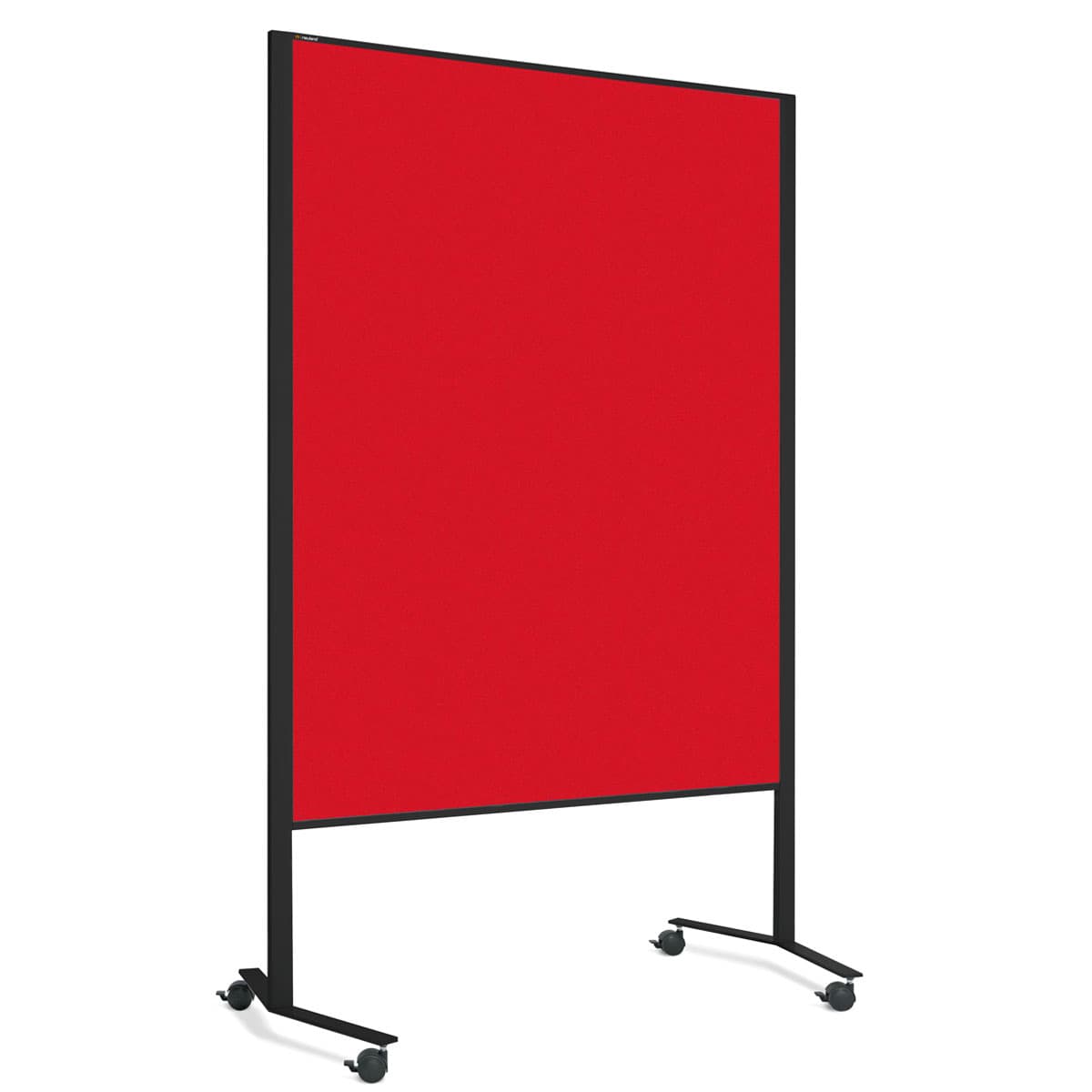 #tafel-ausführung wählen_06 filztuch signalrot 9225 #metallteile_S002 schwarz