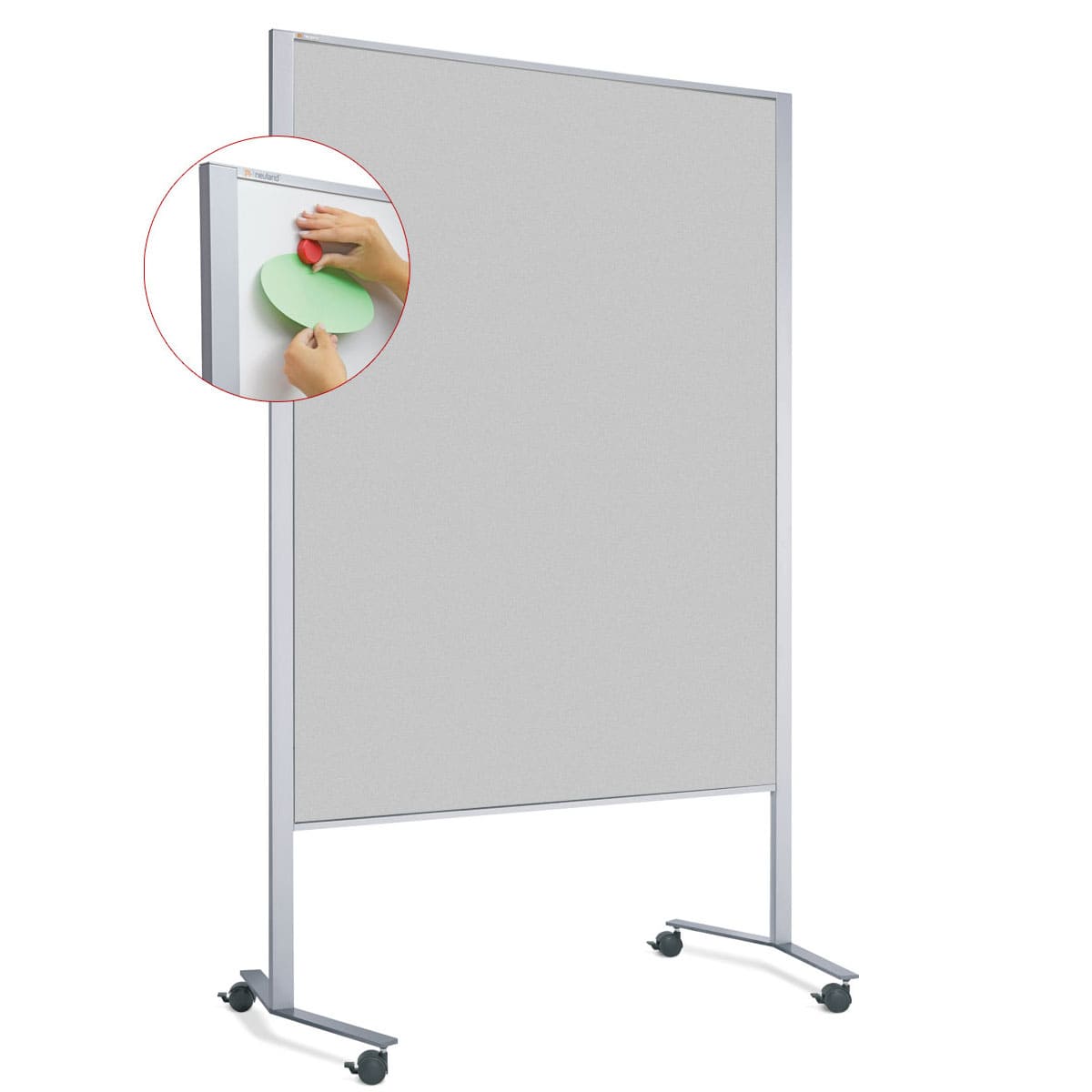 Pinwand LW-11 Duo Slide- s004 silber