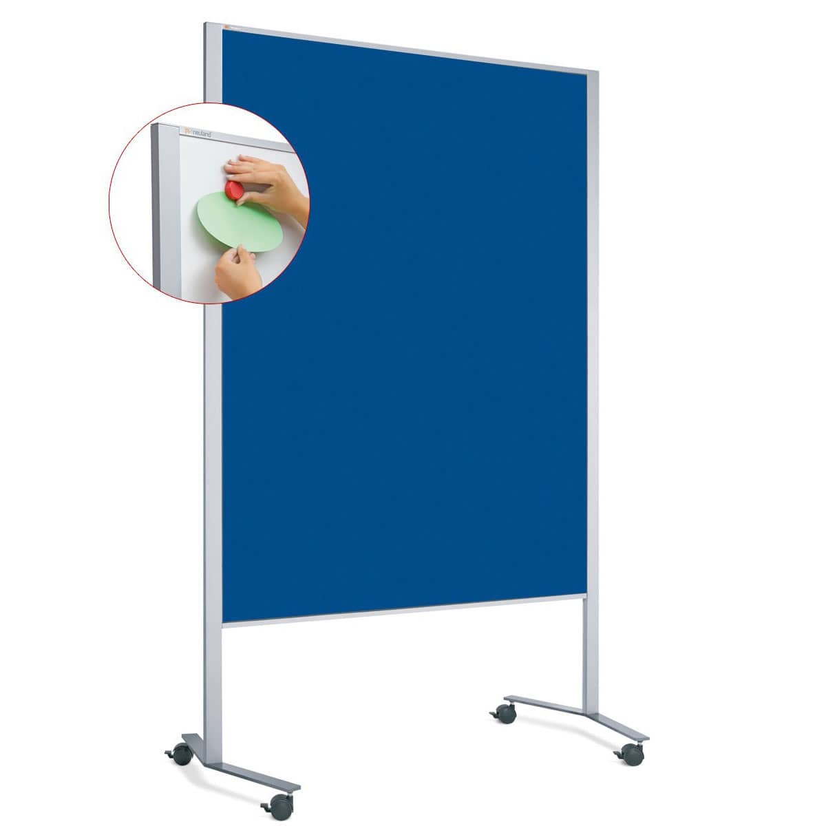 Pinwand LW-11 Duo Slide- s004 silber