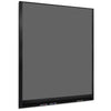 #größe_127,5 x 160 cm #tafel-ausführung wählen_01 filztuch anthrazit 9294 #Metallteile_S002 mattschwarz