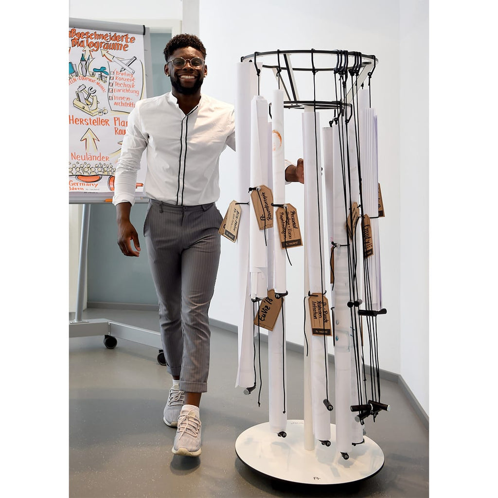 Mobiler Papierständer – Charterobe®