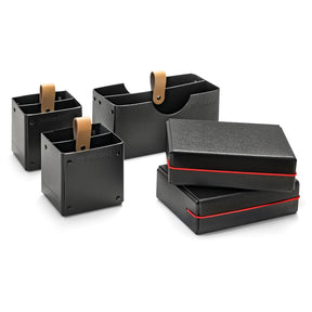 Novario® Boxen-Sets, schwarz