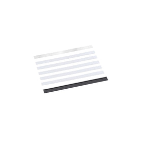 Labeling strip, magnetic incl. 5 paper strips