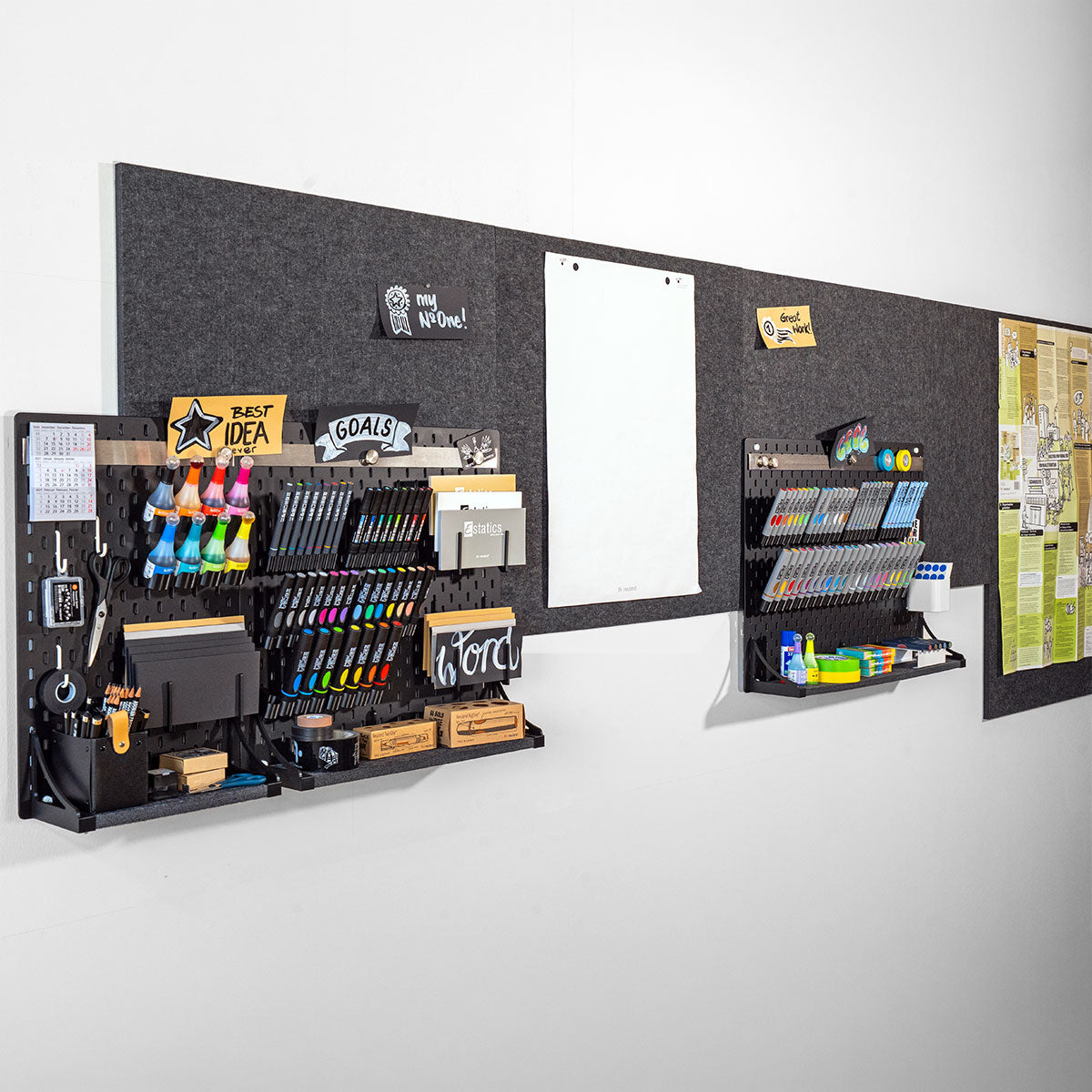Neuland-Markerhalter – für IKEA SKÅDIS Lochplatte