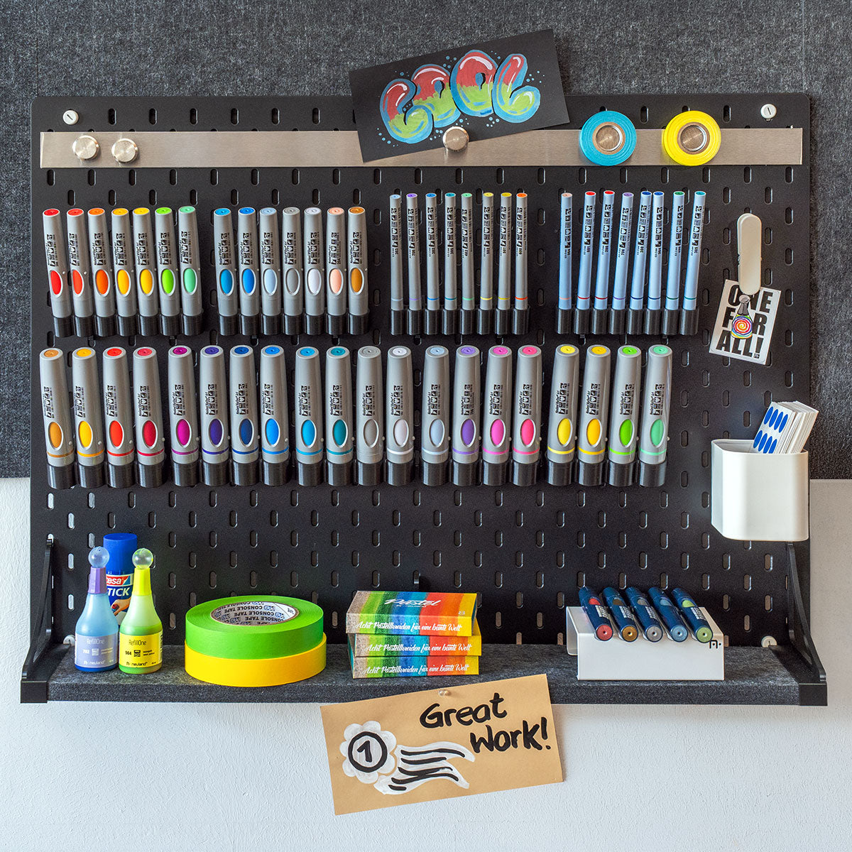 Neuland Magnetleiste für IKEA SKÅDIS Lochplatte