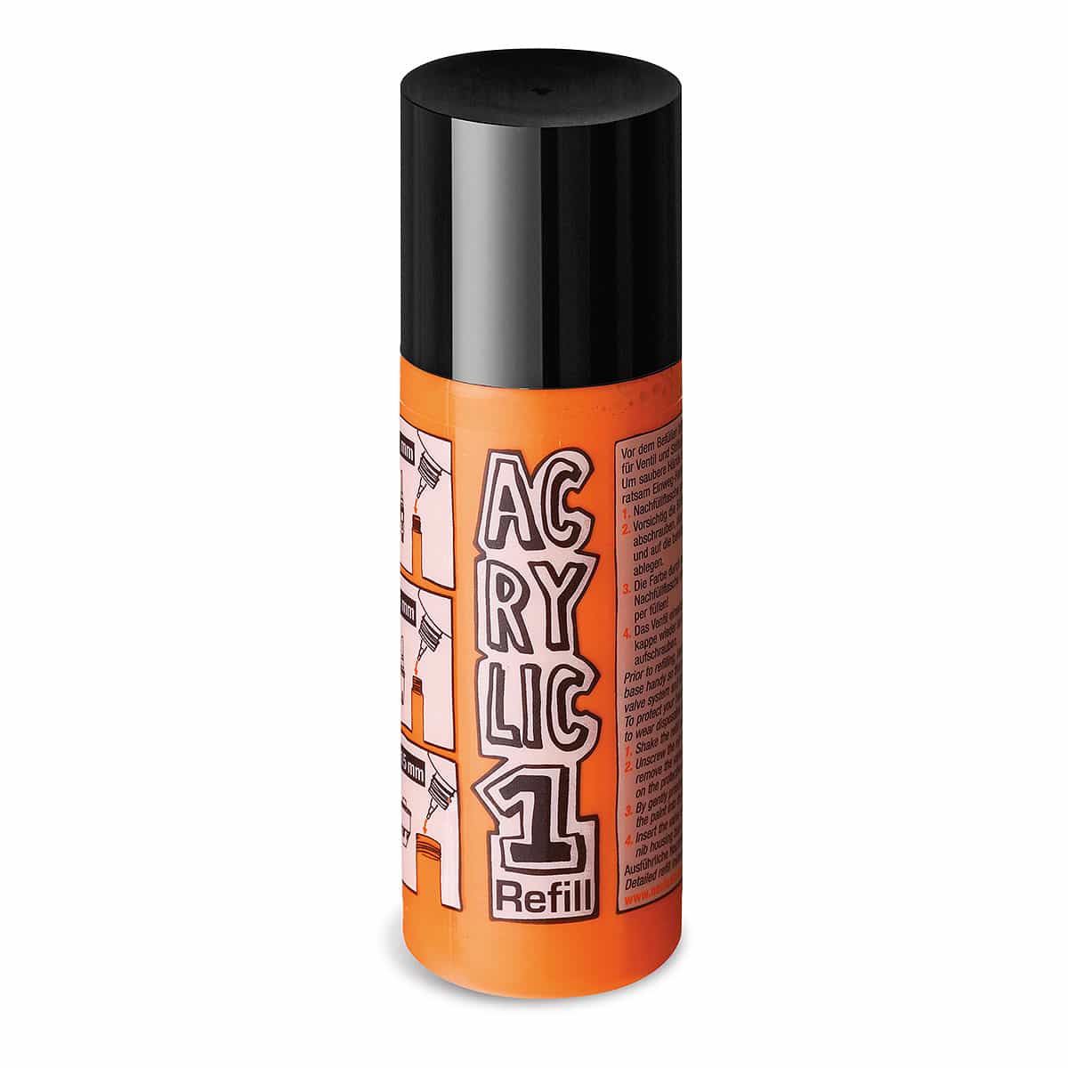 AcrylicOne Refill, Wasserbasis, Einzelfarben- ac509 orange