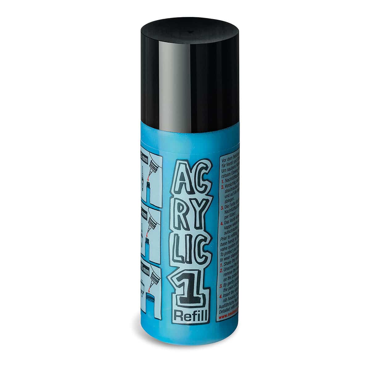 AcrylicOne Refill, Wasserbasis, Einzelfarben- ac529 brillantblau