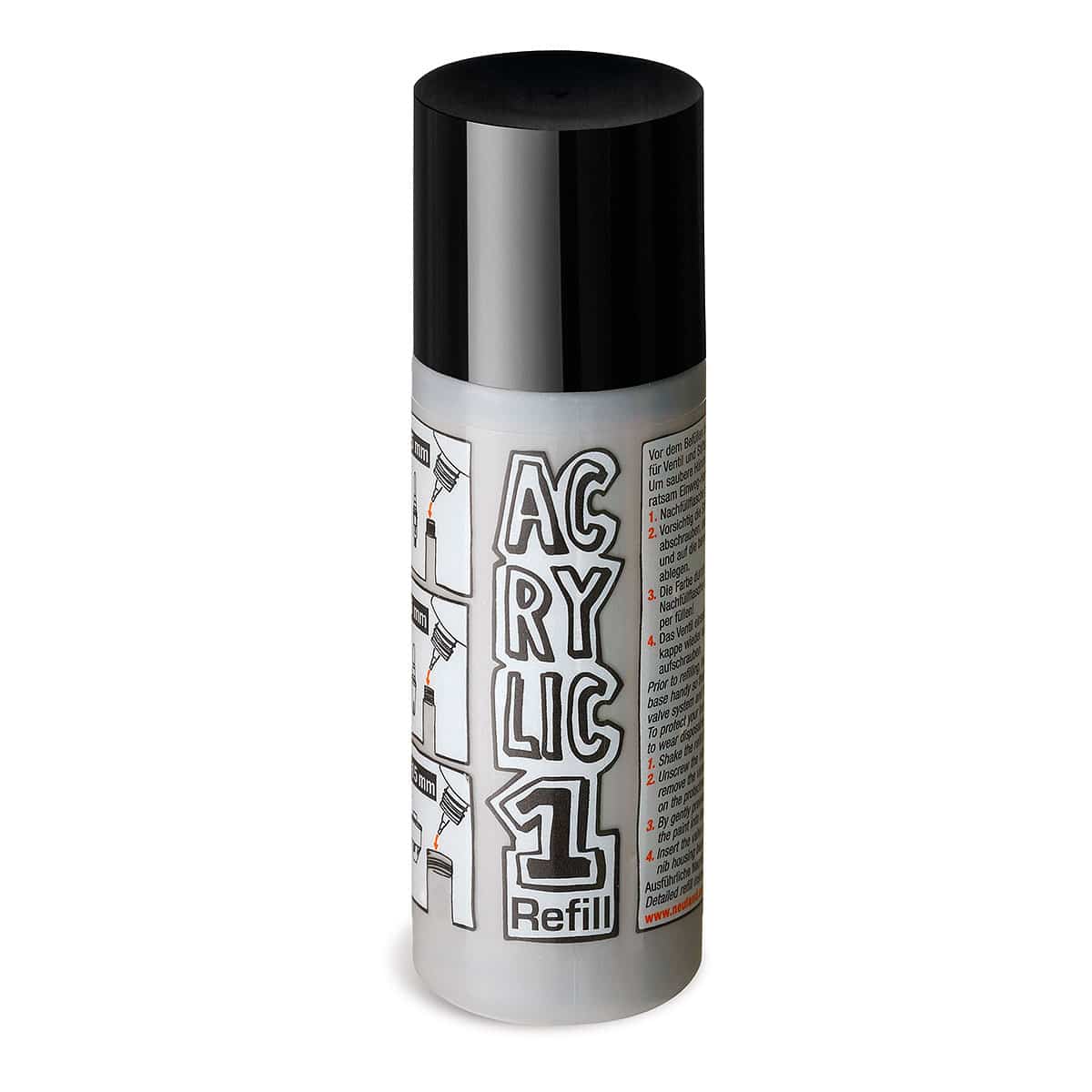 AcrylicOne Refill, Single Colors- ac549 grau